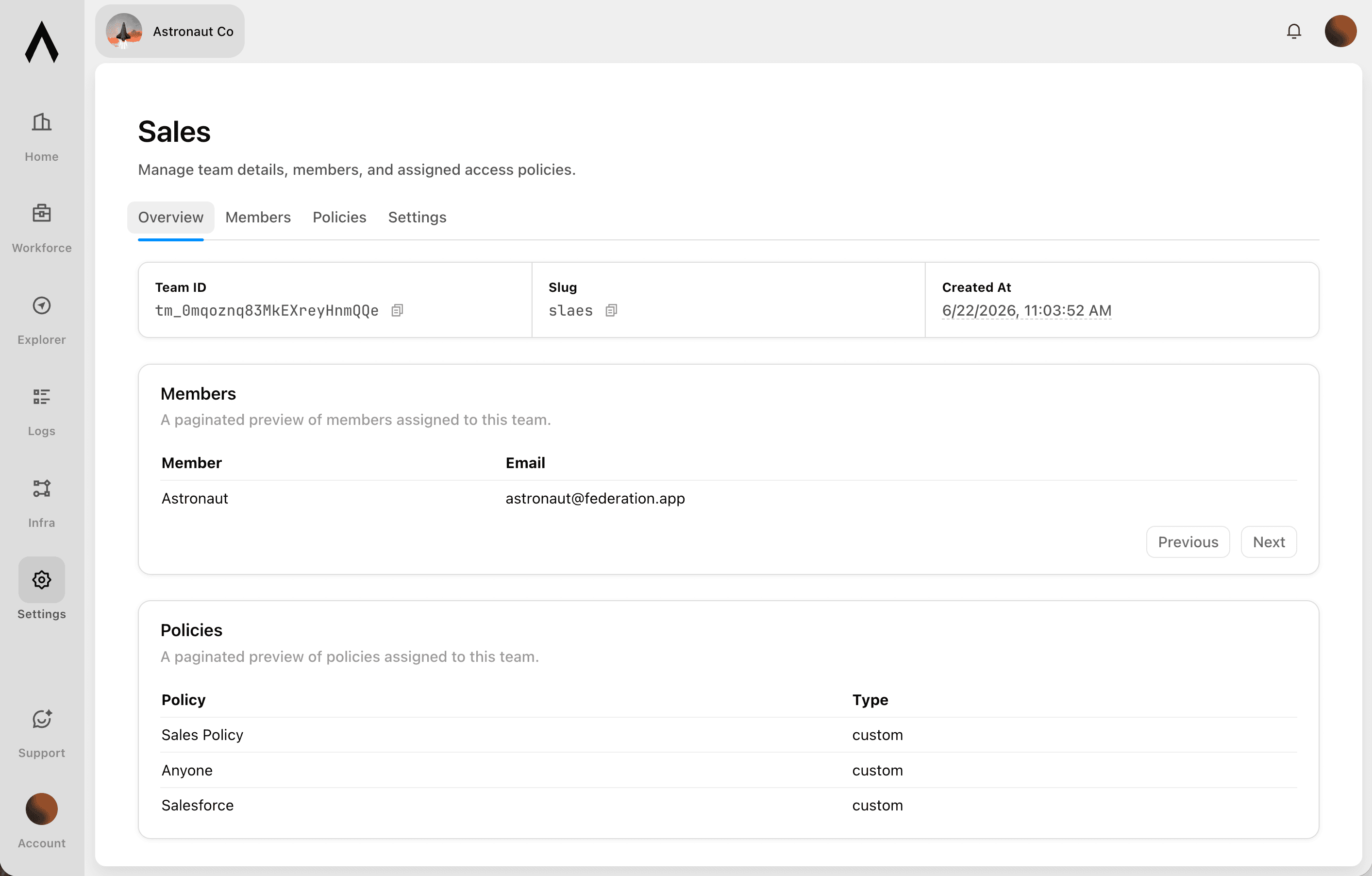 The Metorial enterprise portal showing the integrations and skills teams can connect their agents to.