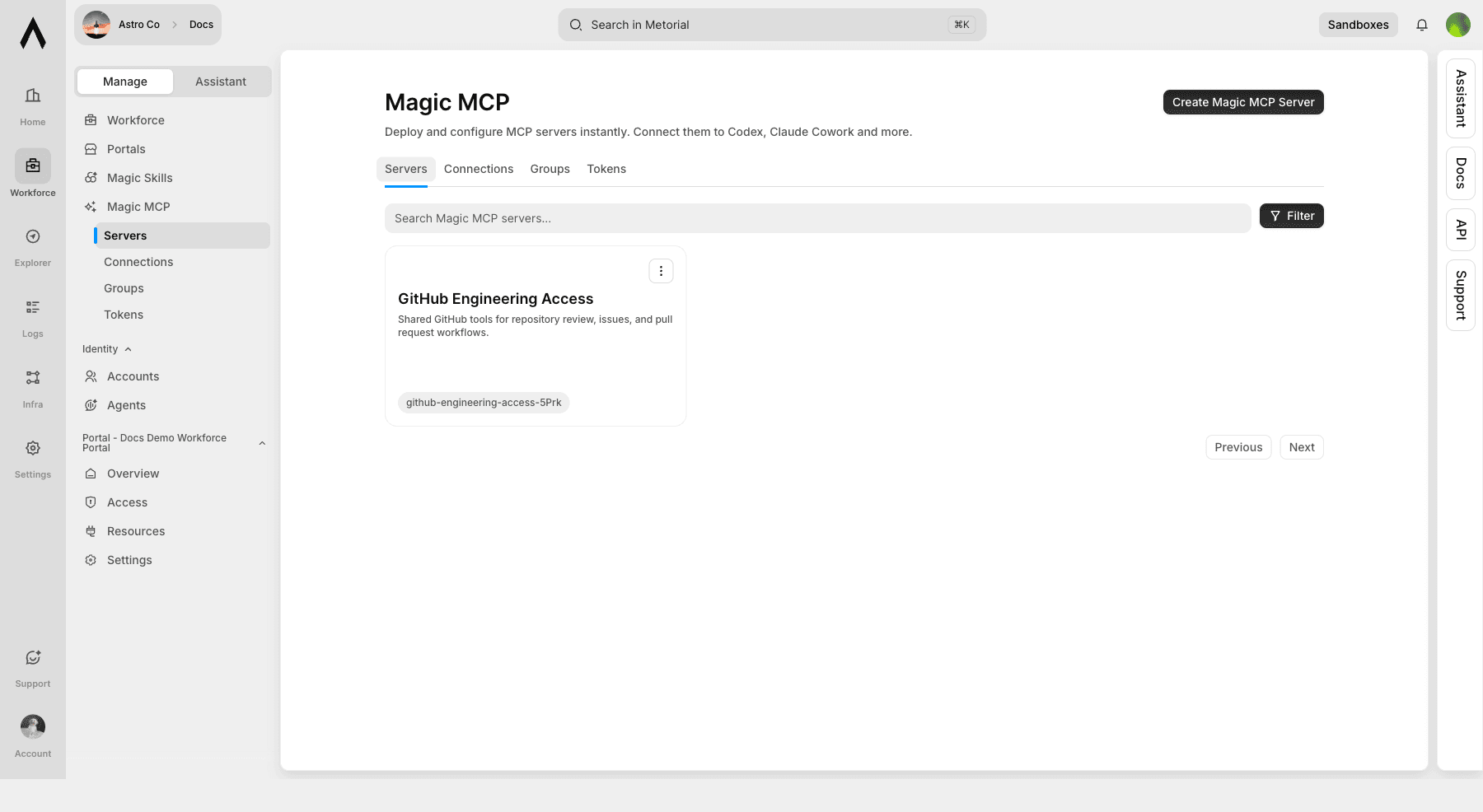 Magic MCP servers